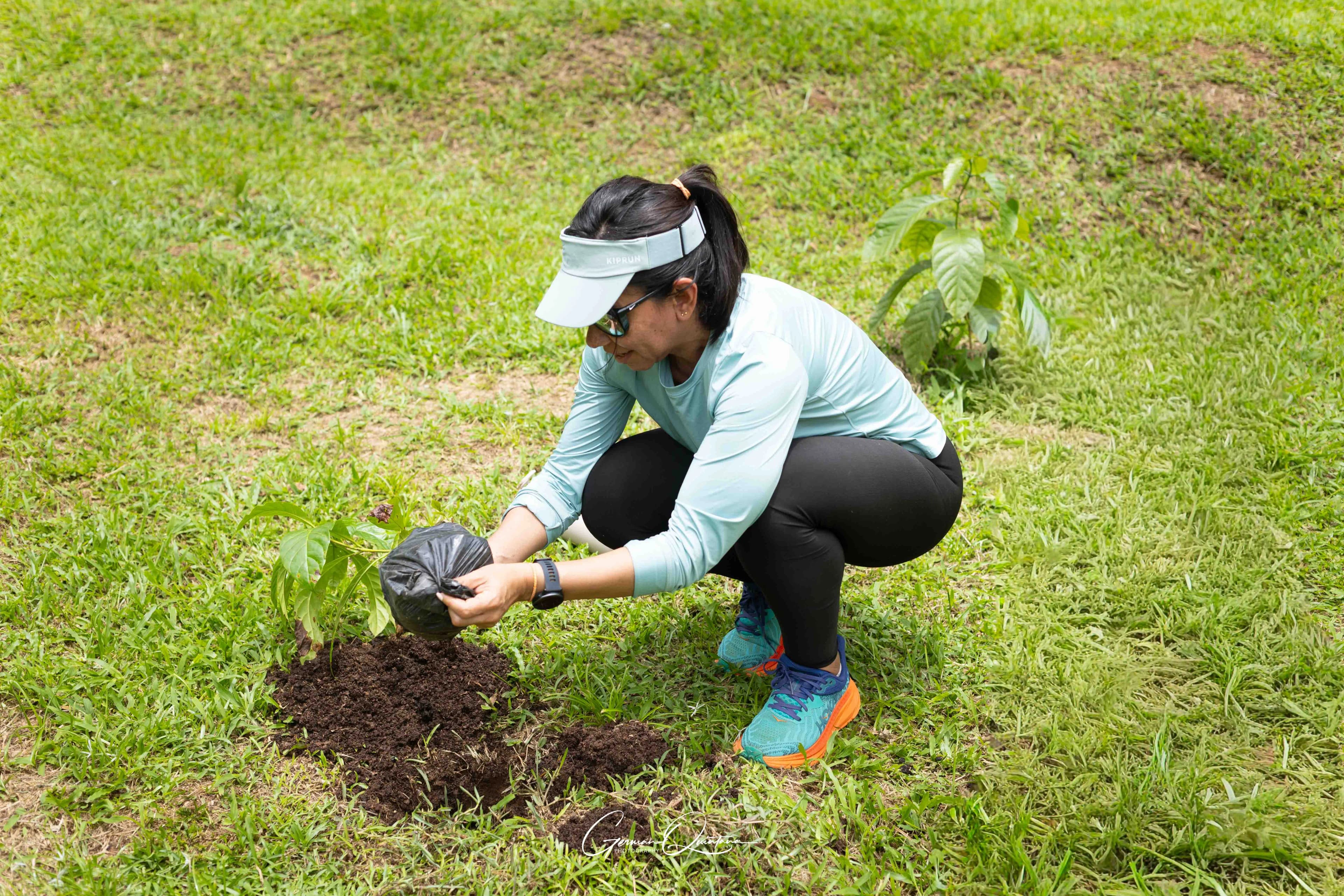 Experiencia participativa de siembra en la finca